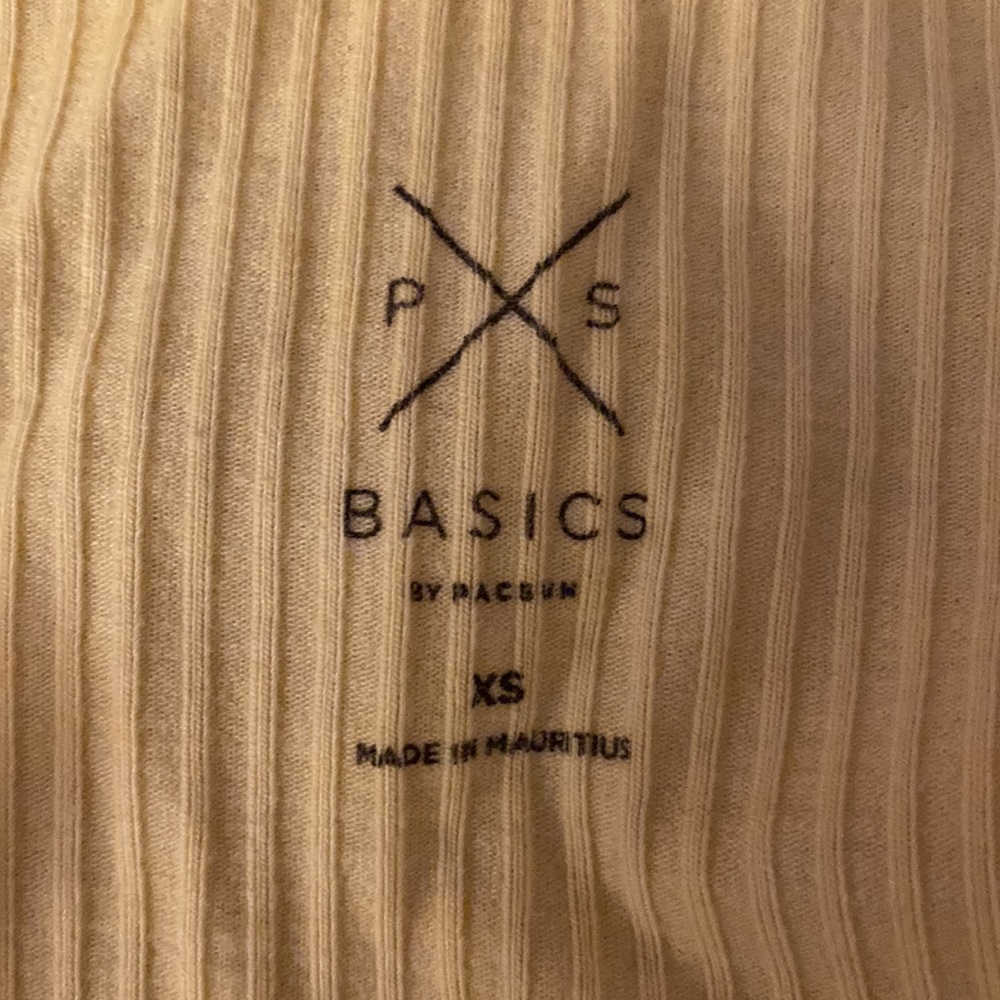 yellow pacsun tank, XS - Picture 3 of 3